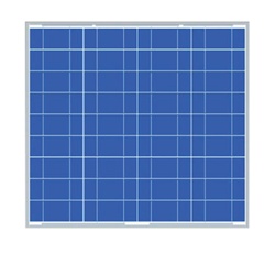 Sp18 Solar Panel Solartech 55 Watt 18.18 Volt Solar Panel - SPM055P-N