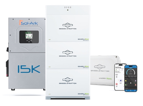 定価3万 RIM.ARK Noble slim JK Briggs & Stratton SimpliPHI 6.6, Sol-Ark 15k Bundle > 15kW