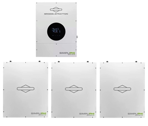 SimpliPhi ESS SPHI-ESS-15-6 > Energy Storage System: 3 Batteries, 14.94 kWh, AC or DC Coupled 6000 W, Includes AGS
