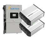 Sol-Ark 8000 Watt Inverter with Fortress Power eFlex 10.8kWh Battery Storage Kit