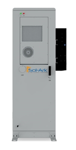 Sol-Ark L3 30K-HV-60-IP55 > 61.44 kWh High Voltage Outdoor Commercial Battery System | IP55 Outdoor Commercial Enclosure