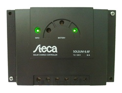 Steca Solsum 6.6f - 6 Amp 12/24 Volt PWM Charge Controller