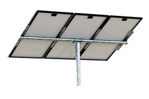 Tamarack Solar Top of Pole Mount for Three Solar Panels | For (3 ...