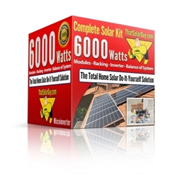 6000 Watt Micro Inverter Solar Panel Kit