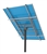 Tamarack Solar TTP-A-3 > Top of Pole Mount for Three Solar Panels - 125 Inch Channel