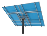 Tamarack Solar TTP-A-6HW > Top of Pole Mount for Six Solar Panels - High Wind & Snow Load version - 132 Inch Channel per column