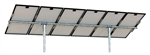 Tamarack Solar UNI-PGRM/5P2 > Top of Pole Mount for Five Solar Panels - 2 Vertical Poles