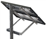 Tamarack Solar UNI-SP/02 > Side of Pole Mount for Two 22.5 Inch Solar Panels - 45 Inch Channel