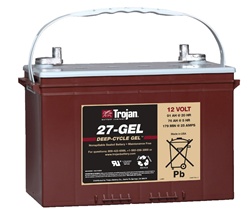Trojan Battery 27-Gel - 12 Volt 91 Amp Hour Gel Battery