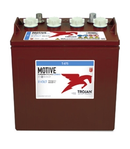 Trojan Battery Motive T-875 > 8 Volt 170 Amp Hour Deep-Cycle Flooded Battery