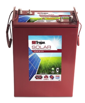 Trojan Battery 8 Volt 165 Amp Hour Solar Agm Battery Sagm 08 165