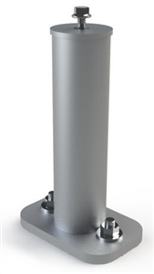 Unirac 004601C > 6 Inch Flat Top Aluminum Standoff - Clear Finish - 1 Unit