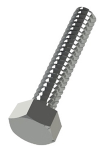 UniRac RoofMount 370022 > RM10 EVO Mod Clamp Side Bolt | Package of 100 Units