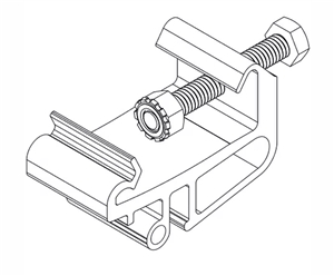 UniRac RoofMount 370023 > RM10 EVO Module Clamp | Package of 100 Units