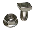 Unirac 009020S > T-Bolt & Nut - 3/8" x 3/4" - Stainless Steel | Package of 20 Units