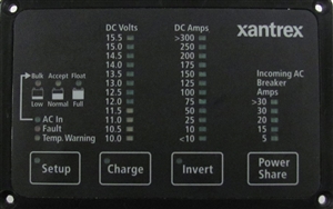Xantrex 84-2056-01 > 12-25 12V Basic Remote Panel for Xantrex Freedom 458 Inverters