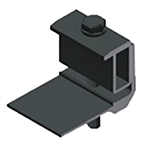 SnapNRack 242-01101 > Add-A-Lip Box Frame Adapter for Array Edge Screen - 1 adapter